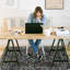 Protecteur de plancher de tapis de chaise et rehausseur de style pour les espaces de bureau à domicile ou de salle à manger-115842906-115692455