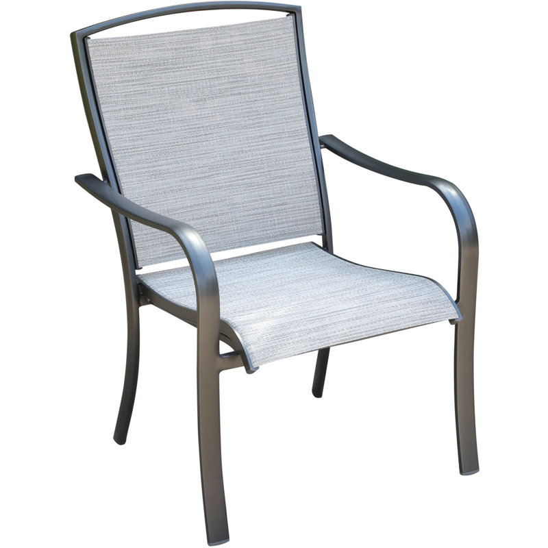 Premium All-Weather Wicker Outdoor Stacking Dining Armchair
