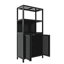 Armoire de rangement en bambou noir-1278767419