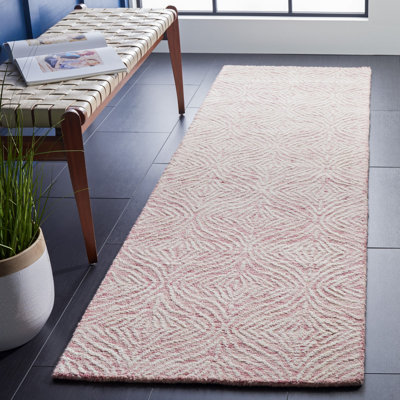 Tapis abstrait en laine et coton touffetés à la main Pezanetti