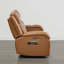 Canapé inclinable électrique en cuir véritable Zachery-733384022-733384020