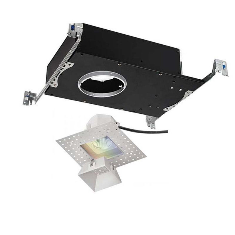 Ensemble d'éclairage DEL rétroéclairé 6 po Aether Remodel, Blanc