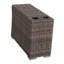 Ensemble de conversation pour 7 personnes avec coussins Sunbrella Leamon Wicker-257745868