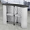 38.5'' H x 51'' W Metal Retail Counter