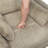 Modern Swivel Glider Reclining Chair Brown Microfiber Upholstery Plush Comfort Matching Pillows Living Room Furniture 1Pc-993377226
