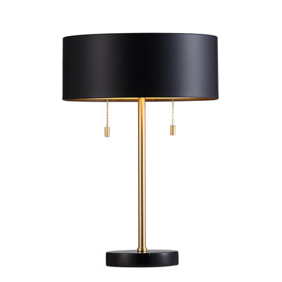 Lampe de table en marbre Dhawal