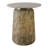 Elegant Glass Accent Table with Sculptural Design Modern and Stylish Side Table for Versatile Decor Spaces