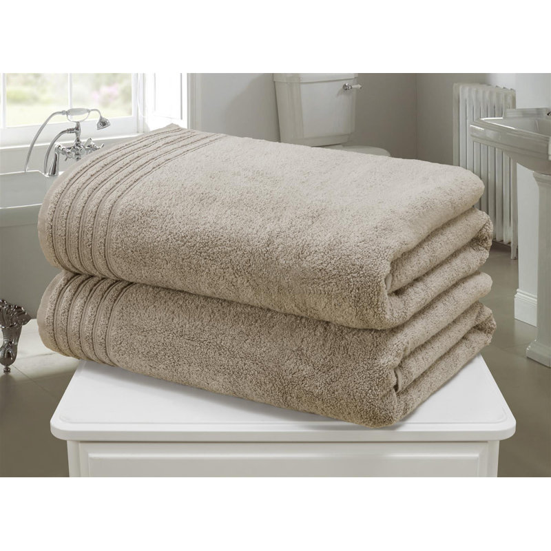Analycia Bath Towels, Taupe, 2