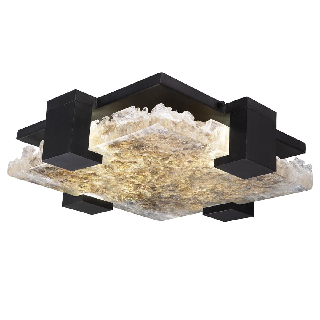 Terra LED Flush Mount Fine Art Handcrafted Lighting Shade 