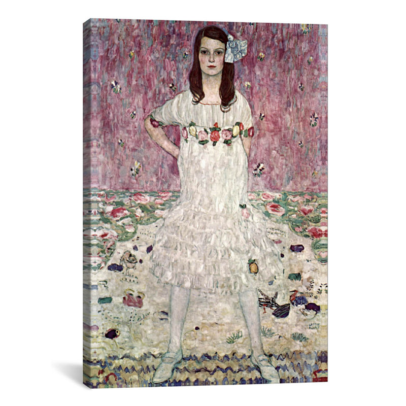 « mada primavesi 1903-1912 » par gustav klimt,, reproduction d’art sur toile, H 26 po x l 18 po x P 1,5 po