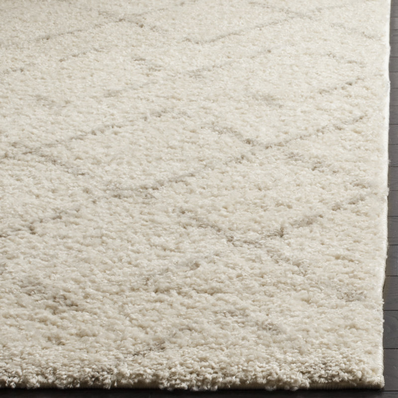 Maxton Geometric Hand Woven Area Rug, Rectangle 201 x 279 cm