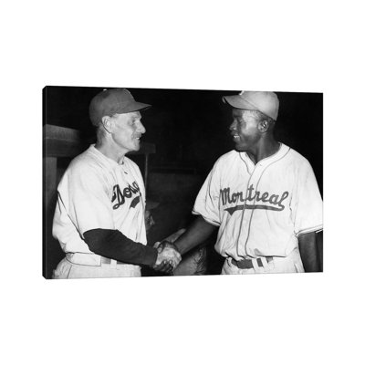 Jackie Robinson (1919-1972) - Print on Canvas