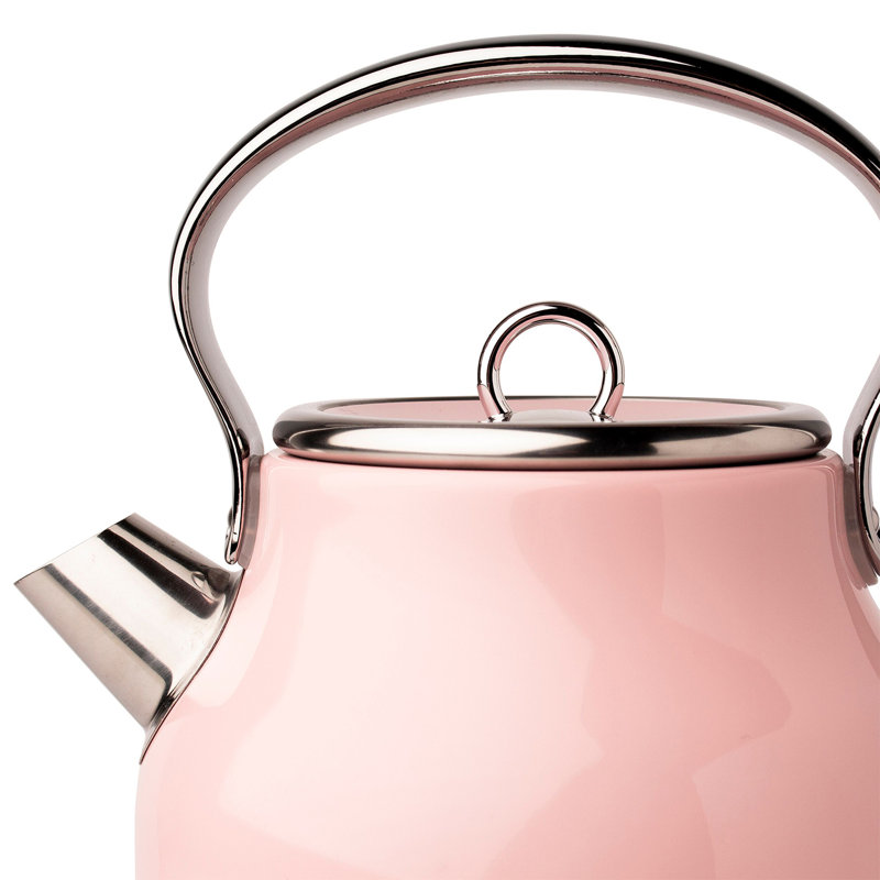 Grille-pain HADEN English Rose en acier inoxydable Heritage et bouilloire électrique de 1,7 litre