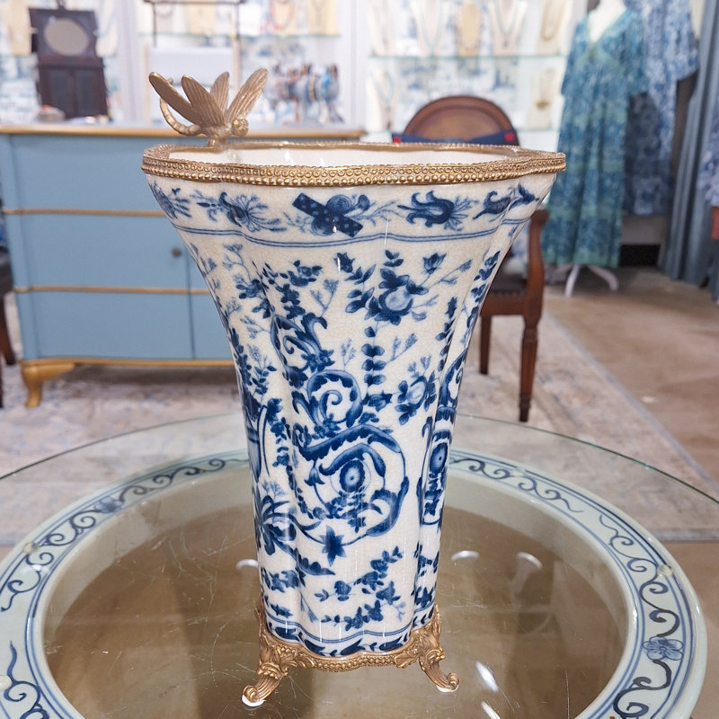 Hand Painted Decorative Porcelain Vase