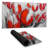 Red tulips - 15.75"x31.50" Desk mat