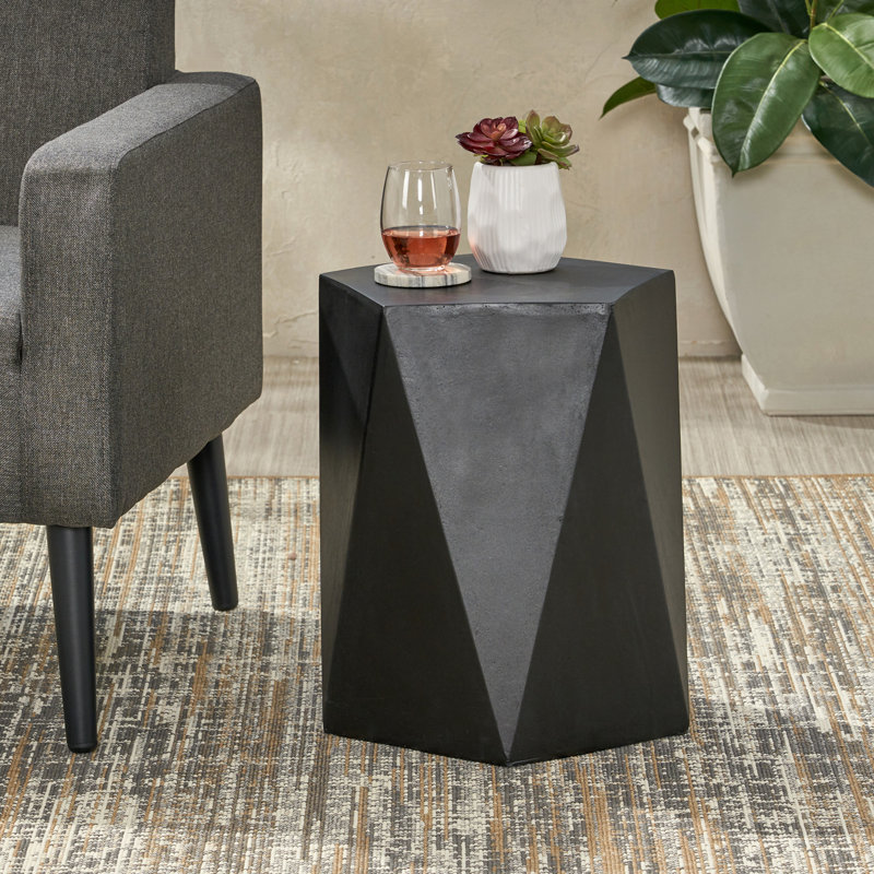 APOLLO SIDE TABLE, Black