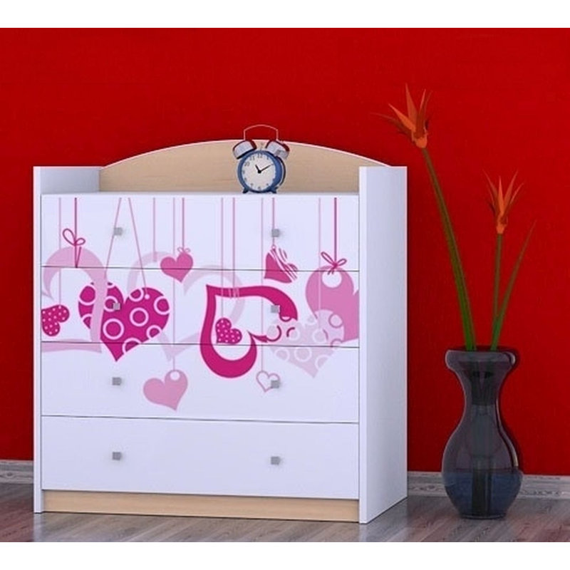 Newson Kids 4 - Drawer Chest, Beige