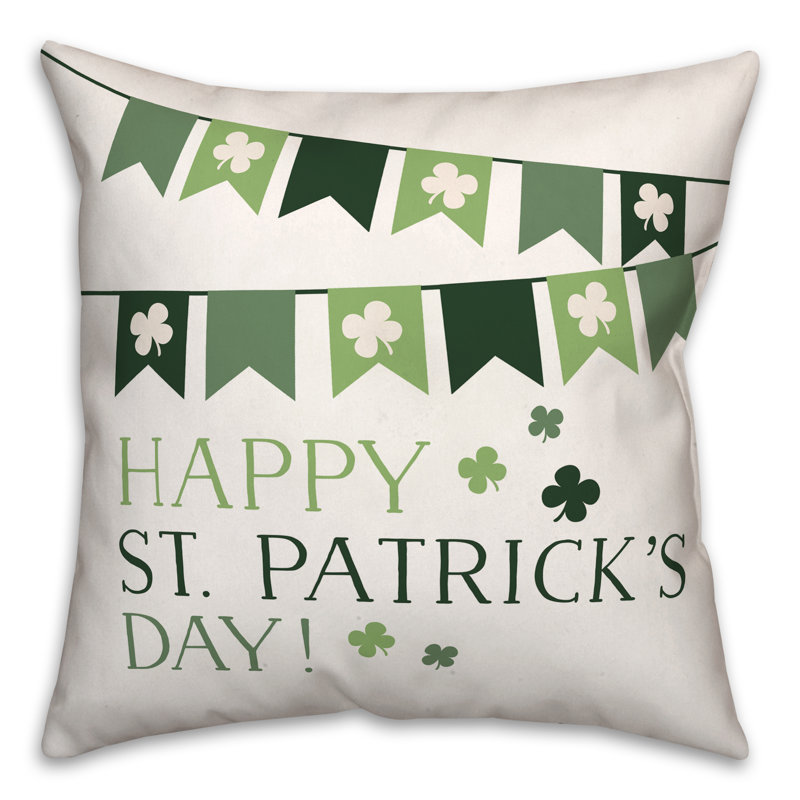 Coussin Happy Happy Patrick's Day