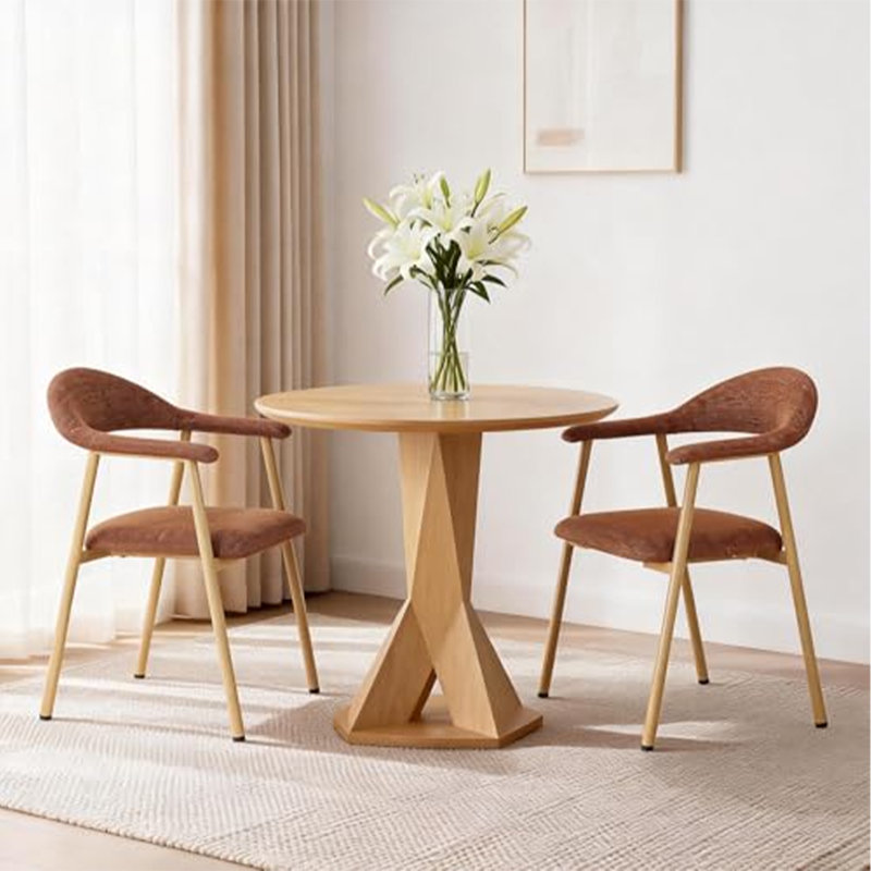 Ensemble de 2 chaises, Orange, Orange
