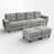 Gray Chenille