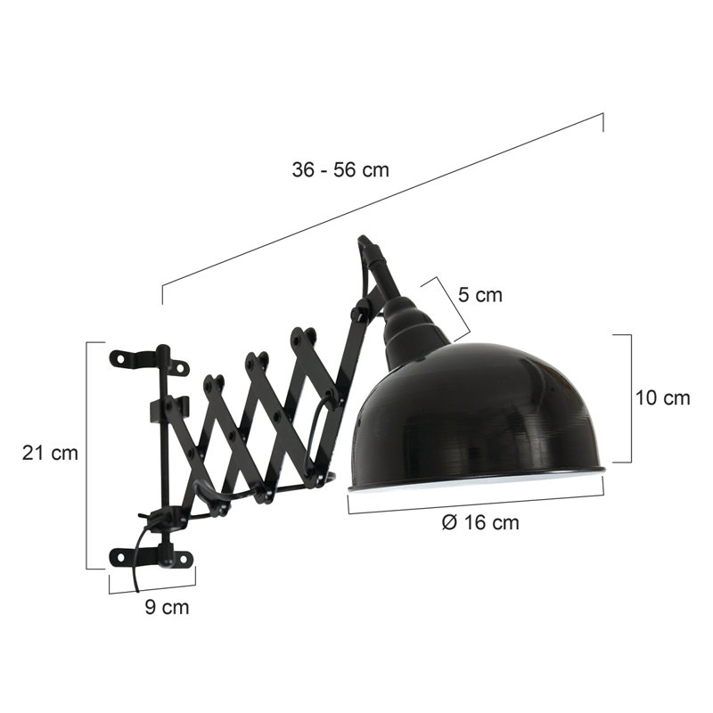 Yorkshire Plug-in Swing Arm Sconce
