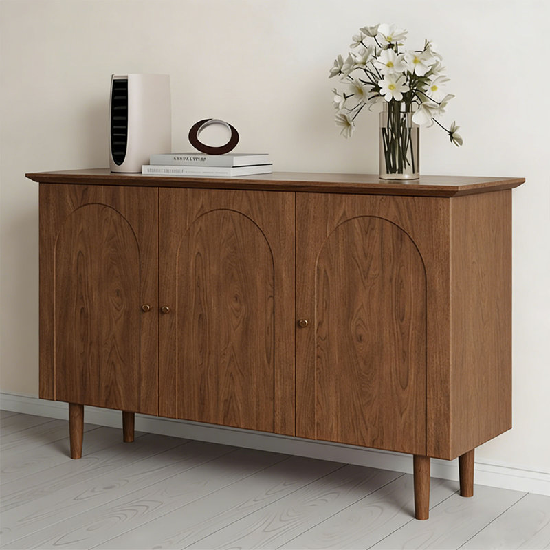 Buffet simple et rétro avec rangement, H 33,46 po x l 47,24 po x P 15,74 po