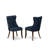 3-Piece Antique Walnut Finish Solid Wood Top-Round Upholstered Dining Room Set with Dropleaf-Seats 4-155756906-155756916