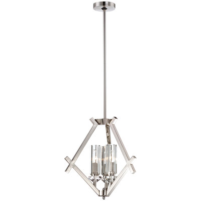 Fusano 3 - Light Geometric Chandelier