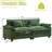 Adonia 86“ Comfy Cloud Couch Loveseat Sofa for Living Room Bedroom-405310016