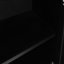 Armoire d'appoint 60 ", 4 portes, buffet de ferme / console pour la cuisine - Noir antique-130482921