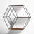 Janna 3 Piece Hexagon Accent Shelf-828136397