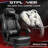 GTPLAYER Adjustable Reclining Ergonomic Faux Leather Swiveling PC & Racing Game Chair with Footrest-94758192