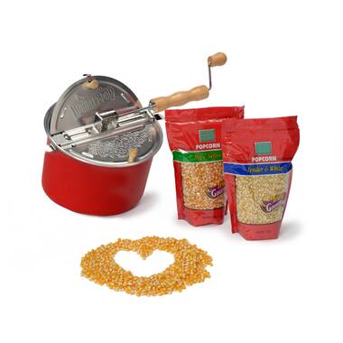 Wabash Valley Farms Whirley-Pop Stovetop Popcorn Popper – The Jazz Chef