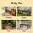 Backless Front Porch Bench,Wood Outdoor Bench-346459709