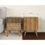 39.5cm W Manufactured Wood Bedside Table