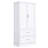 Tall Bathroom Storage Cabinet With Two Doors, Drawers, And Adjustable Shelf For Organized And Stylish Storage Solutions-2062843810