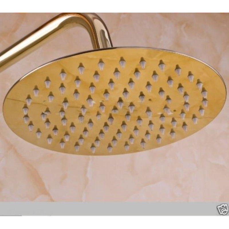 Pomme de douche à pluie double 2,5 GPM GPM