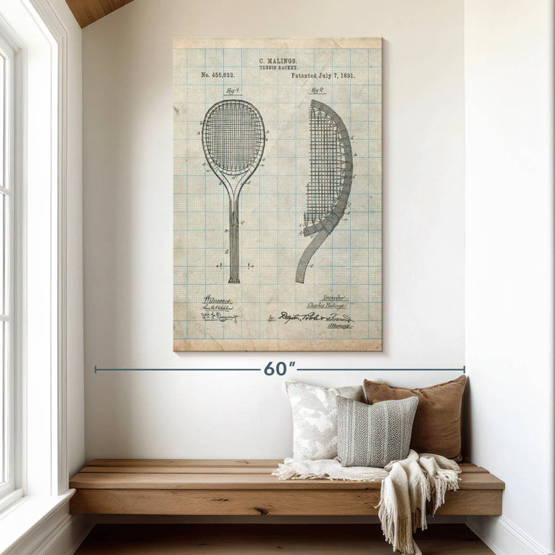 Laelle Antique Grid Parchment, 51" H x 34" W