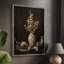 «Moody Still Life I», reproduction encadrée - bois massif-1528772342