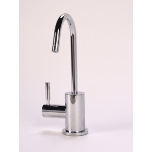 Robinet de cuisine à poignée simple C-Spout