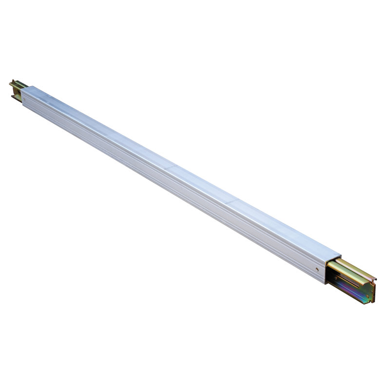 Rail en aluminium une pièce, H 3,25 po x l 85 po x P 2,62 po