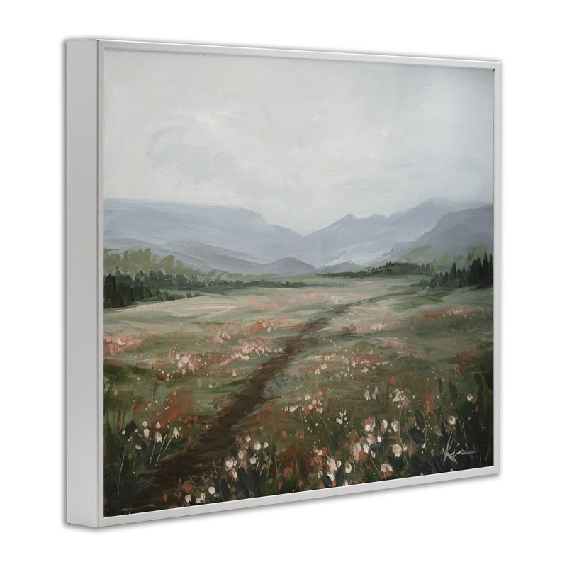  «Path Through Rolling Meadow», estampe numérique encadrée par Lindsay Kivi Fine Art, H 11 po x l 14 po