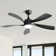 Whisper 52" 5 ABS Blade Propeller Classic Ceiling Fan with LED Lights and Remote Control