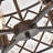 Bernon 4 - Light Dimmable Drum Chandelier