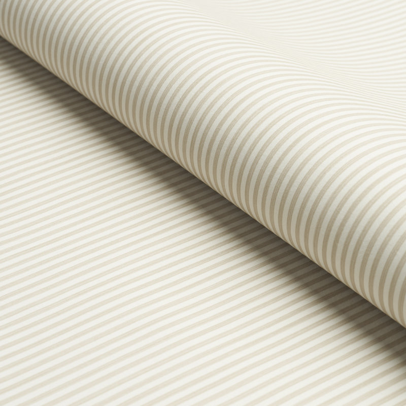 Edwin Stripe Narrow Wallpaper, Beige