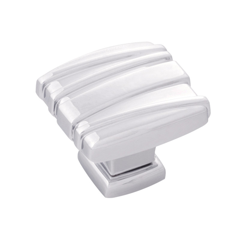 Philippe Square Knob, Chrome