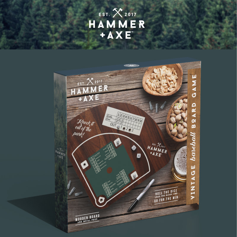 Hammer And Axe 2 Player Wood Go