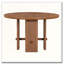 Ensemble de salle à manger 5 pièces avec chaises rembourrées Minimalist Farmhouse-838714887