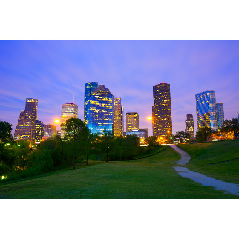 Twilight From Park by LUNAMARINA - Wrapped Canvas Print, 51cm H x 76cm W