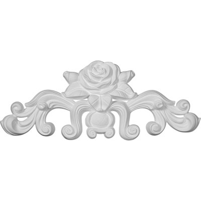 Centre décoratif en rose Nadia H 5 1/2 po x l 13 3/4 po x P 1 po